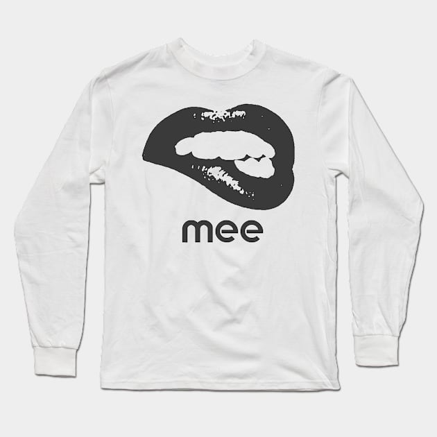 Kiss Mee Long Sleeve T-Shirt by Ham